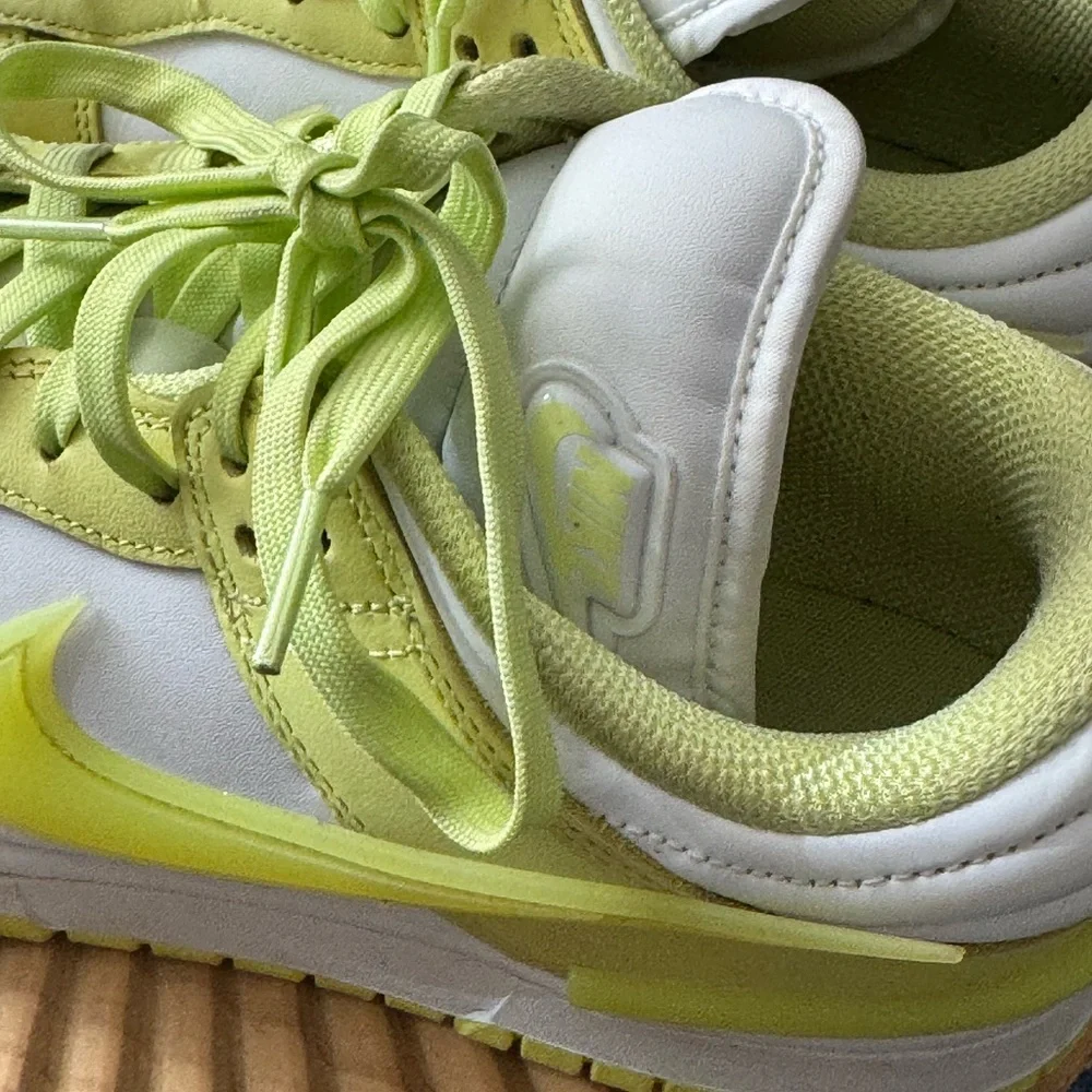 Nike Women's Dunk Low Twist Shoes - Light Lemon Twist size 11 Fun